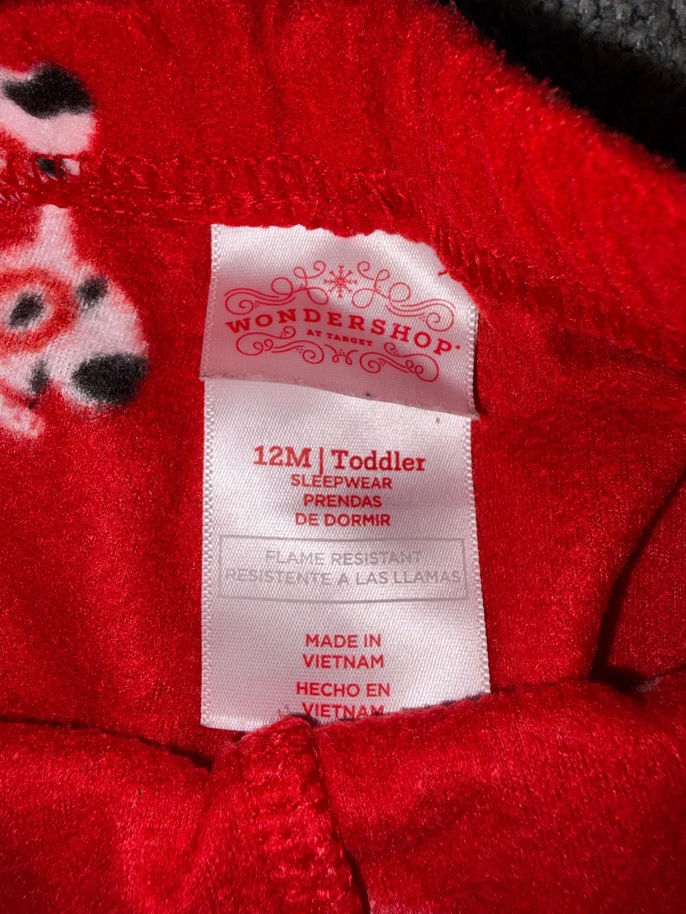 Target Wondershop Bullseye Print Toddler Fleece Sleep Pajama Pants